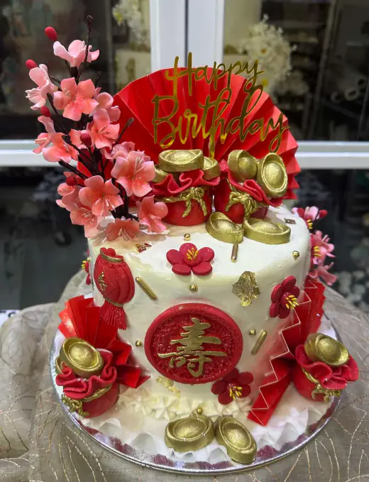 Custom celebration cake TAN-108 by Angelyn's Cakes, Manila