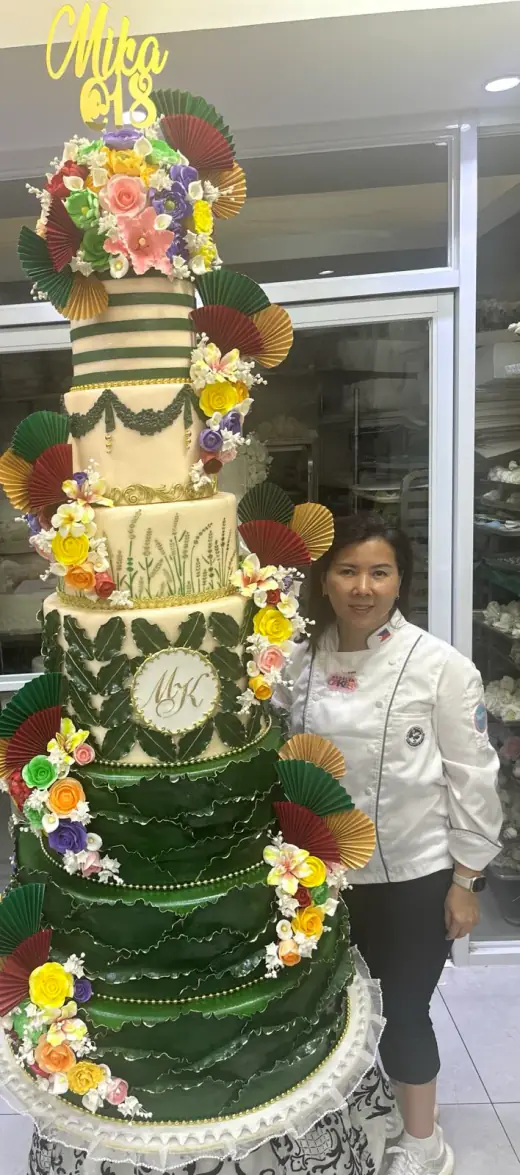 Custom celebration cake TAN-207 by Angelyn's Cakes, Manila